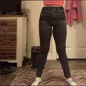 Jean leggings